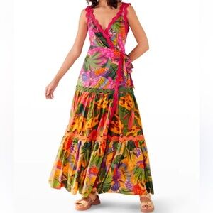 Farm Rio Toucan Dress, Size Small